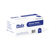 Álcool 70% Swabs c/100 unidades - Medix
